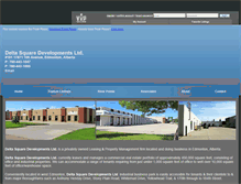 Tablet Screenshot of deltasquare.ca
